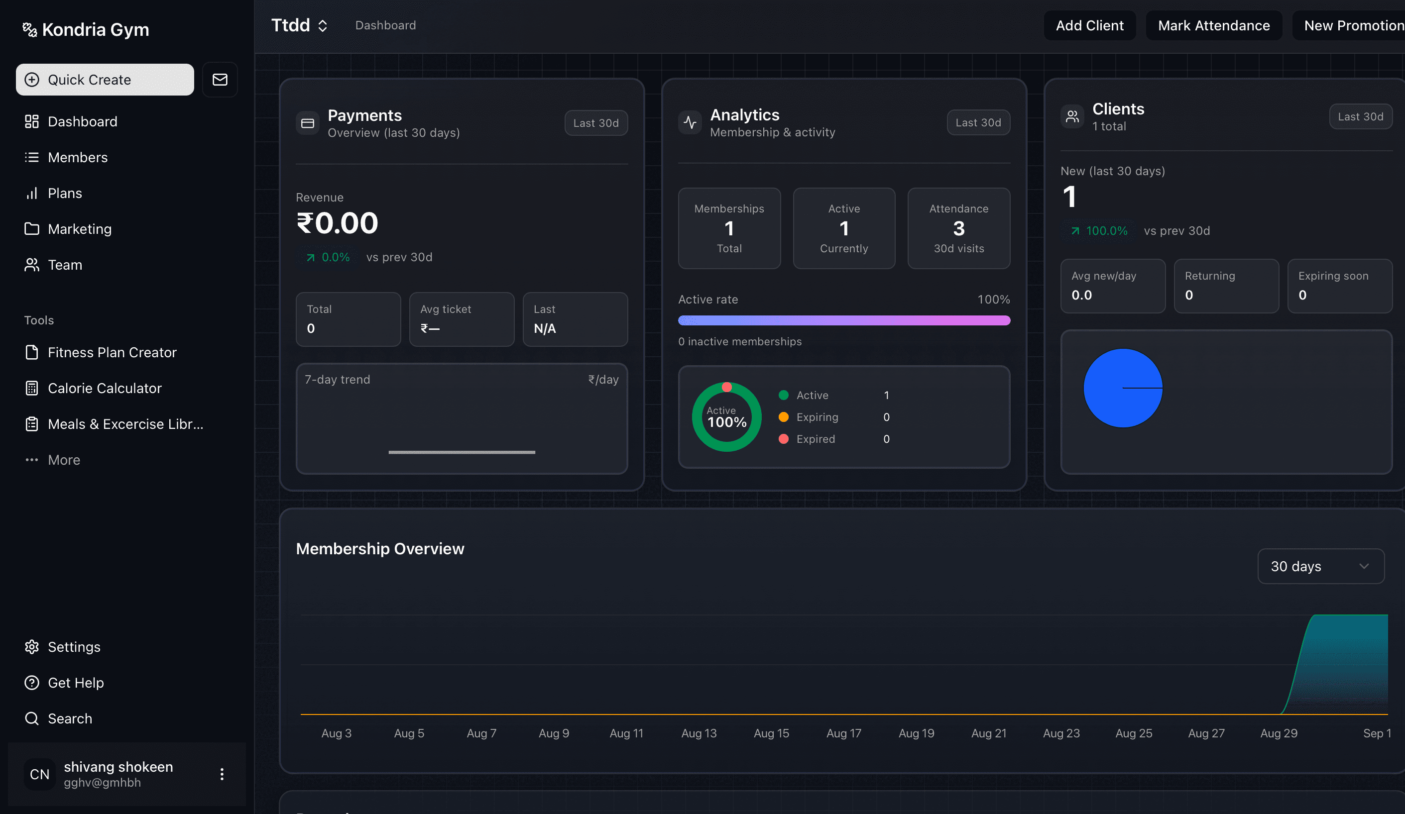 Kondria product preview